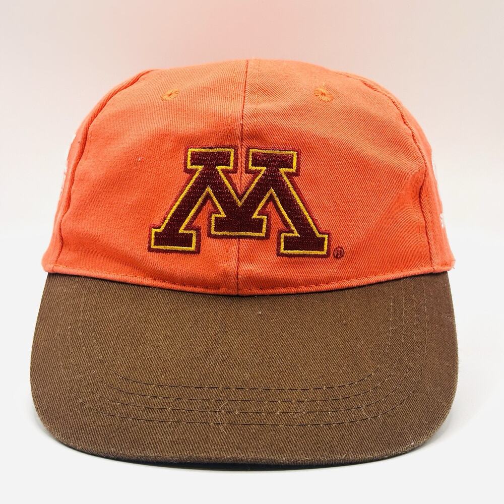 University Minnesota Golden Gophers Blaze Orange SGA Cap Hat Pheasants Forever